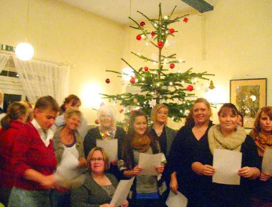 Chor Weihnachtsfeier Schülp 2010 home